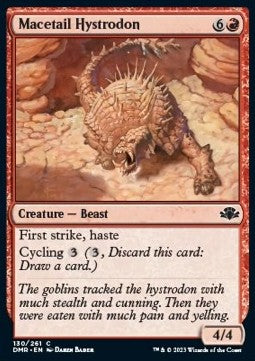 Dominaria Remastered 130/261 Macetail Hystrodon (Foil)