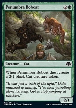 Dominaria Remastered 172/261 Penumbra Bobcat