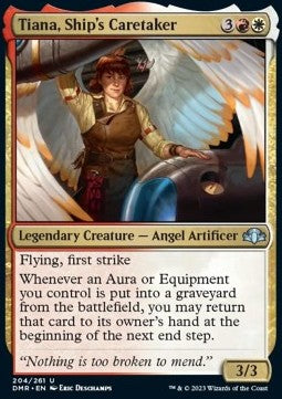 Dominaria Remastered 204/261 Tiana, Ship's Caretaker (Foil)