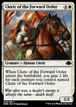 Dominaria Remastered 003/261 Cleric of the Forward Order