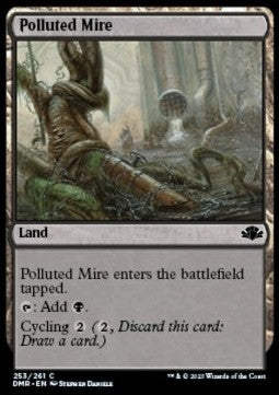 Dominaria Remastered 253 Polluted Mire (Foil)