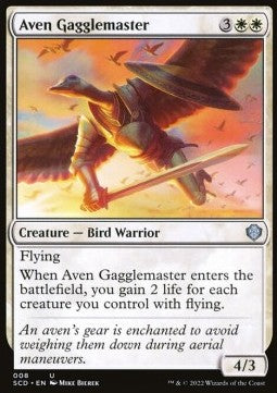 Starter Commander Deck 2022 008 Aven Gagglemaster