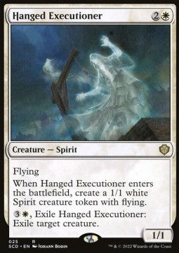 Starter Commander Deck 2022 025 Hanged Executioner