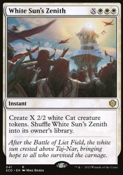 Starter Commander Deck 2022 041 White Sun's Zenith