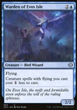 Starter Commander Deck 2022 063 Warden of Evos Isle