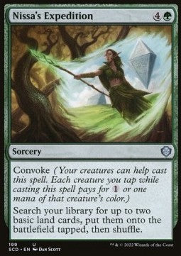 Starter Commander Deck 2022 199 Nissa's Expidition