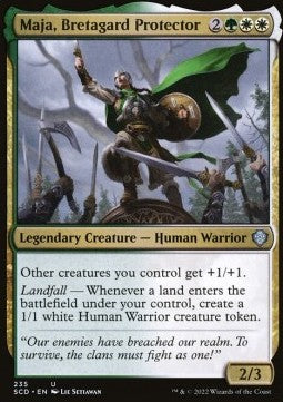 Starter Commander Deck 2022 235 Maja, Bretagard Protector