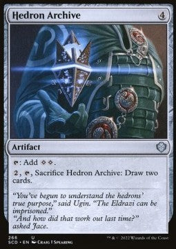 Starter Commander Deck 2022 266 Hedron Archive