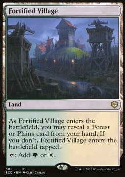 Starter Commander Deck 2022 301 Fortified Village