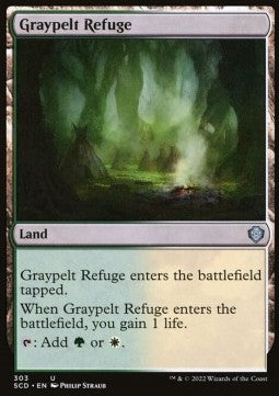 Starter Commander Deck 2022 303 Graypelt Refuge