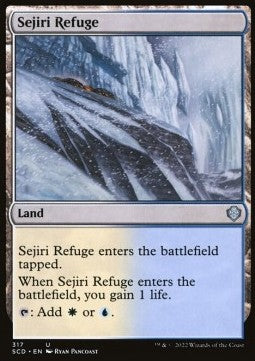 Starter Commander Deck 2022 317 Sejiri Refuge