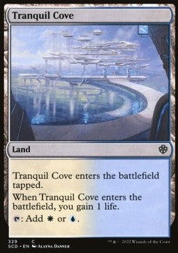 Starter Commander Deck 2022 329 Tranquil Cove