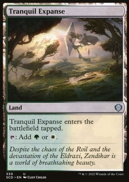 Starter Commander Deck 2022 330 Tranquil Expance