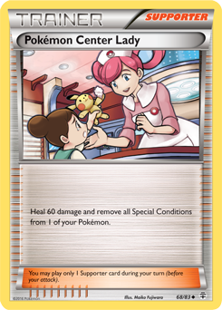 Generations 68/83 Pokemon Center Lady