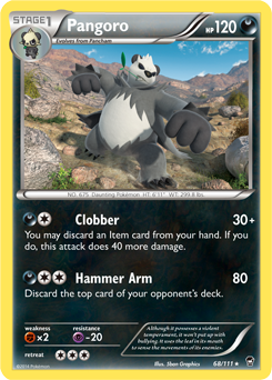 Furious Fists 068/111 Pangoro