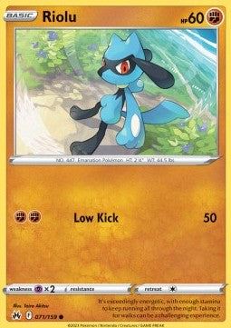 Crown Zenith 071/159 Riolu