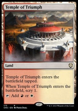 Pyrexia All Will Be One Commander 173 Temple of Triumph