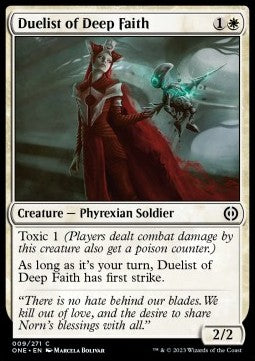 Pyrexia All Will Be One 009/271 Duelist of Deep Faith (Foil)