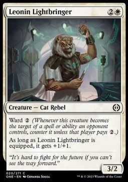 Pyrexia All Will Be One 020/271 Leonin Lightbringer (Foil)