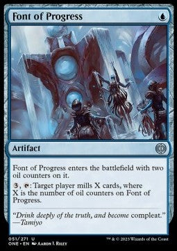 Pyrexia All Will Be One 051/271 Font of Progress (foil)