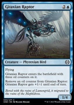 Pyrexia All Will Be One 053/271 Gitaxian Raptor (Foil)