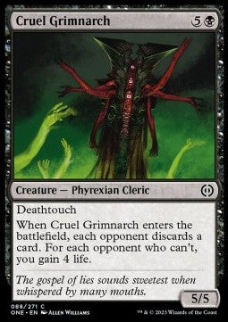 Pyrexia All Will Be One 088/271 Cruel Grimnarch (Foil)