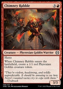 Pyrexia All Will Be One 126/271 Chimney Rabble (Foil)