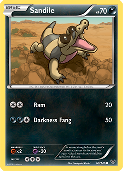 XY Base Set 069/146 Sandile