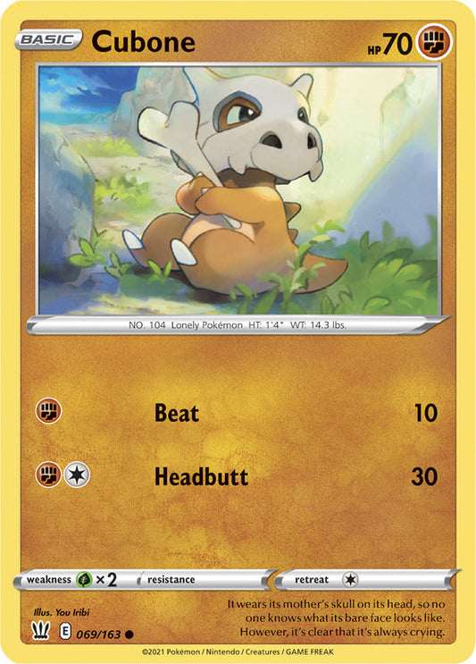 Battle Styles 069/163 Cubone