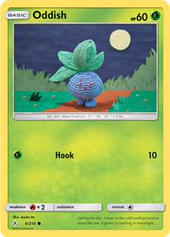 Unbroken Bonds 006/214 Oddish