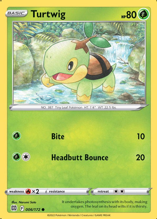 Brilliant Stars 006/172 Turtwig