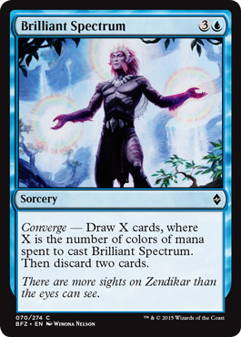 Battle for Zendikar 070/274 Brilliant Spectrum