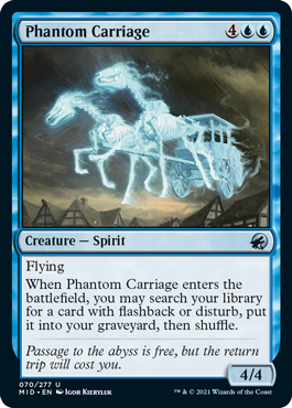 Innistrad: Midnight Hunt 070/277 Phantom Carriage