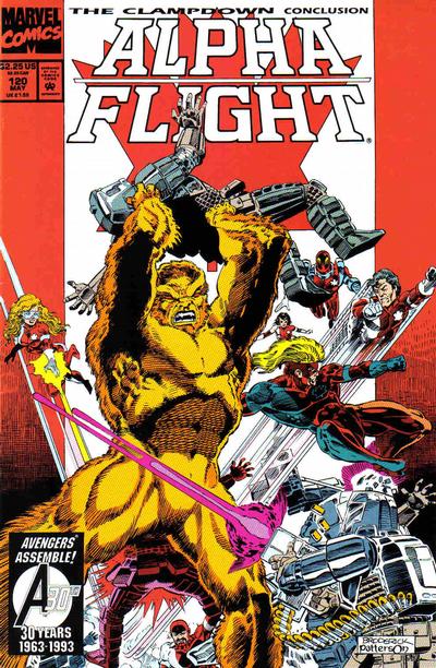 Alpha Flight #120 Marvel Comics (1983)