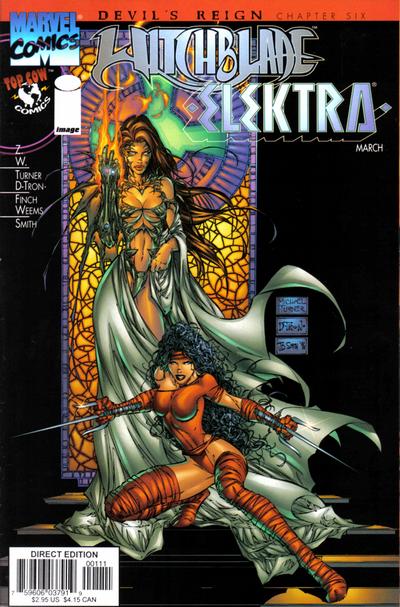 Devil's Reign #6 Witchblade Elektra (1997)