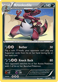 XY Base Set 071/146 Krookodile