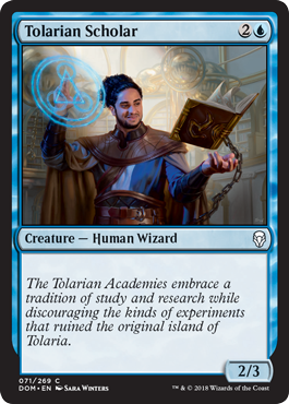 Dominaria 071/269 Tolarian Scholar