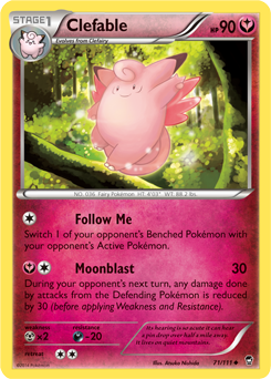 Furious Fists 071/111 Clefable