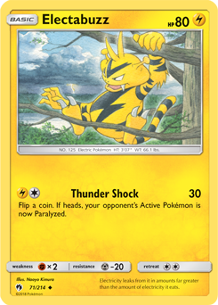 Lost Thunder 071/214 Electabuzz