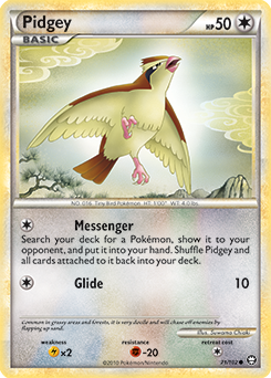 HS Triumphant 071/102 Pidgey