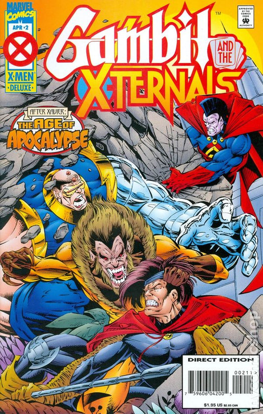 Gambit and the X-ternals #2 Marvel Comics (1995)