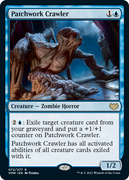 Innistrad: Crimson Vow 072/277 Patchwork Crawler