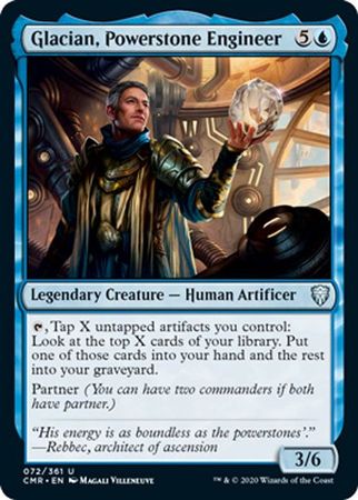 Commander Legends 072/361 Glacian, Powerstone Engineer