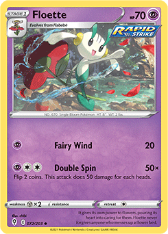 Evolving Skies 072/203 Floette (Reverse Holo)