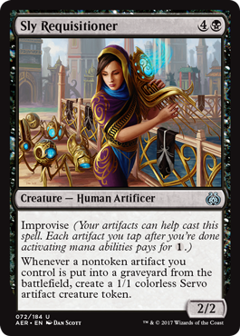 Aether Revolt 072/184 Sly Requisitioner