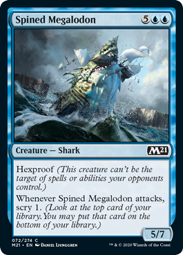 Core Set 2021 072/274 Spined Megalodon