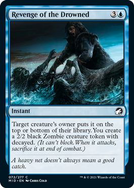 Innistrad: Midnight Hunt 072/277 Revenge of the Drowned