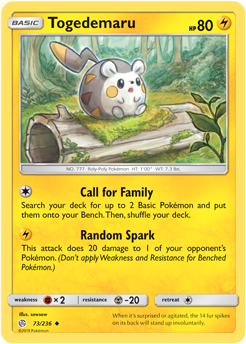 Cosmic Eclipse 073/236 Togedemaru