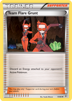 Generations 73/83 Team Flare Grunt