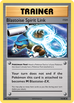 Evolutions 073/108 Blastoise Spirit Link